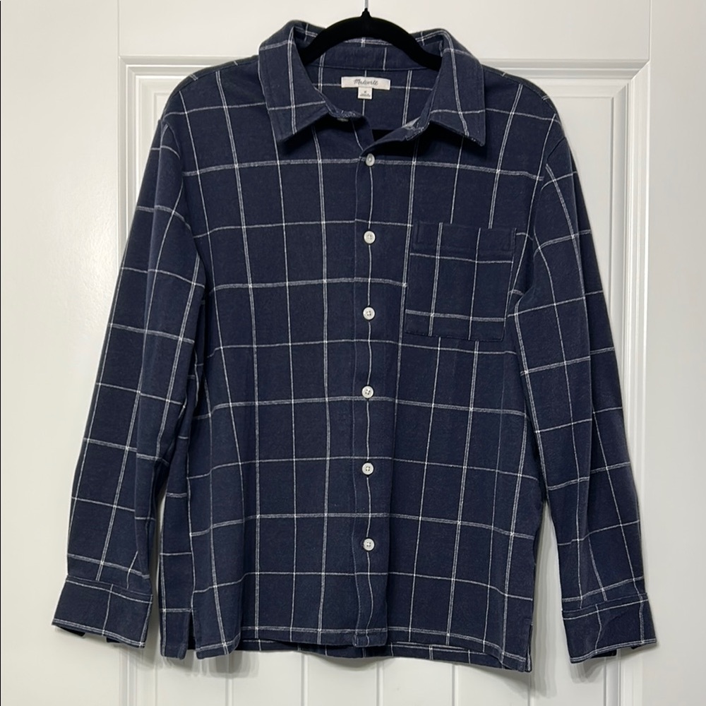 MADEWELL Checkered Button-Up
